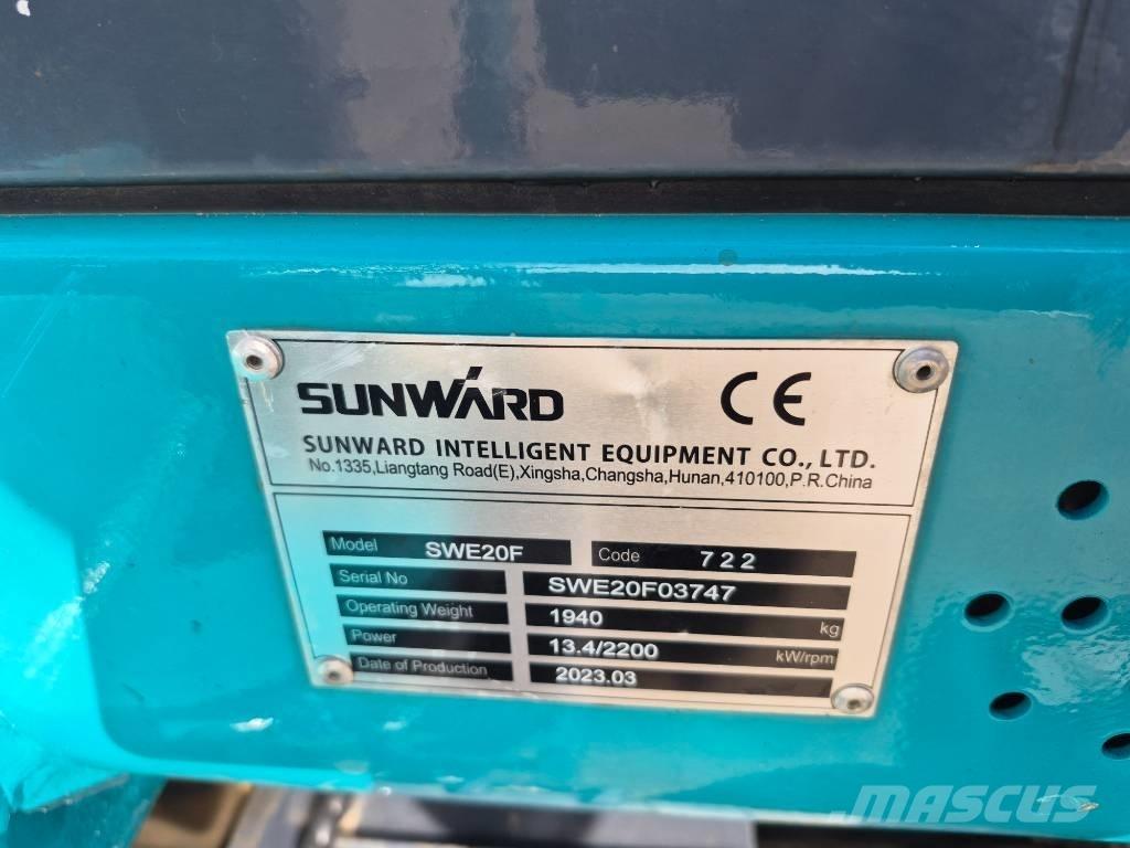 Sunward SWE 20 F Mini pelle < 7t