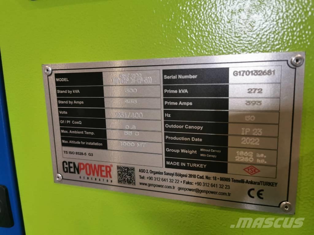 Genpower GNT 300 Générateurs diesel