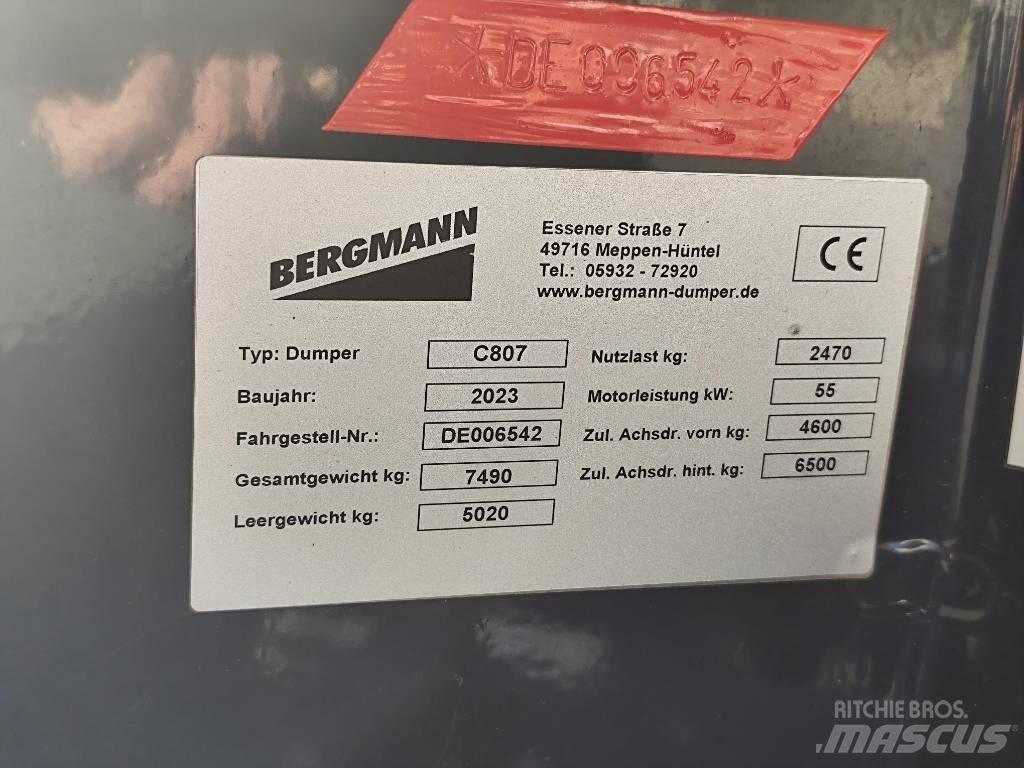 Bergmann C 807 S Tombereau articulé