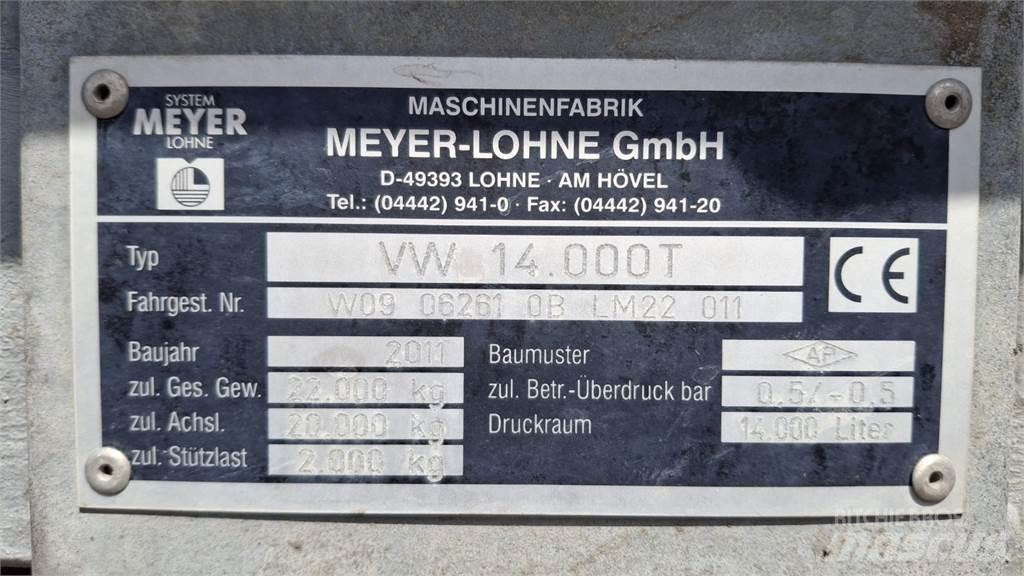Meyer VW 14.000T Epandeur de fumier