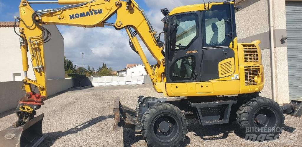 Komatsu PW98 MR10 Pelle sur pneus