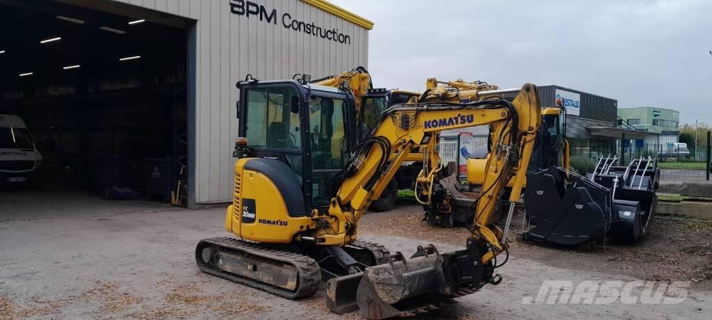 Komatsu PC30MR-5 Mini pelle < 7t