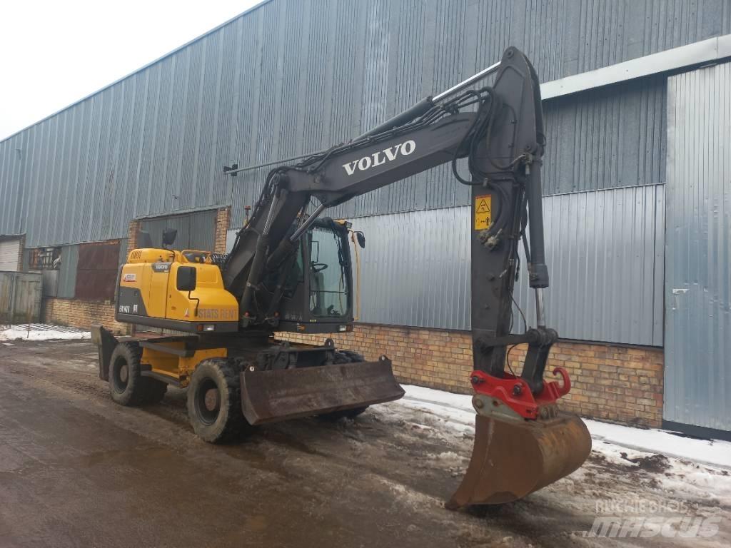 Volvo EW 140 D Pelle sur pneus