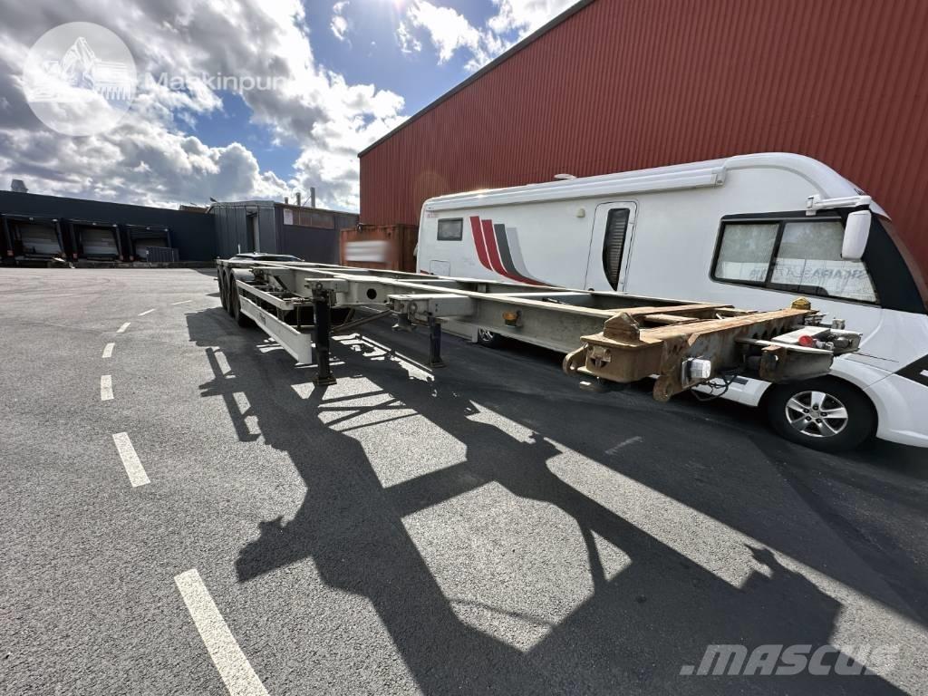 Fliegl SDS 400 Semi remorque porte container