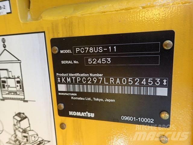 Komatsu PC78US-11 Pelle sur chenilles