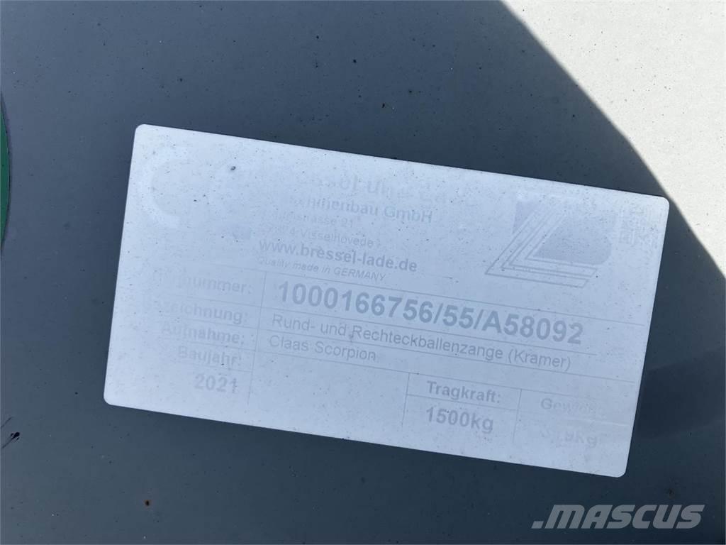 Kramer Ballenzange Chargeur frontal, fourche