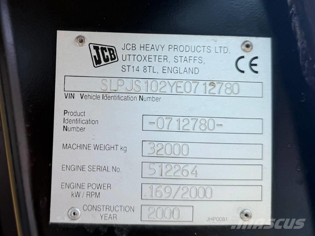 JCB JS 330 XD Pelle sur chenilles