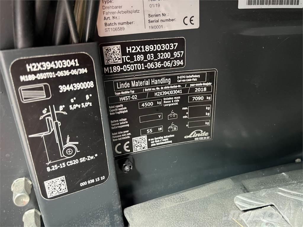 Linde H45T-02 Chariots GPL