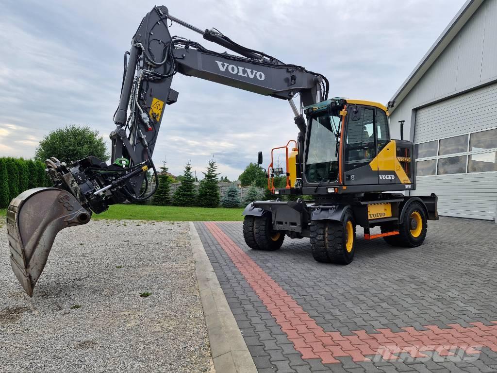 Volvo EWR 170 E Pelle sur pneus