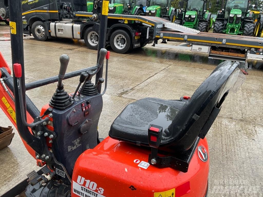 Kubota U 10-3 Mini pelle < 7t