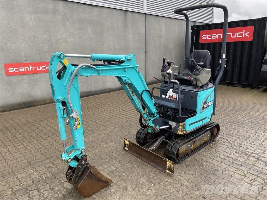 Kobelco SK10SR-2 Pelle sur pneus
