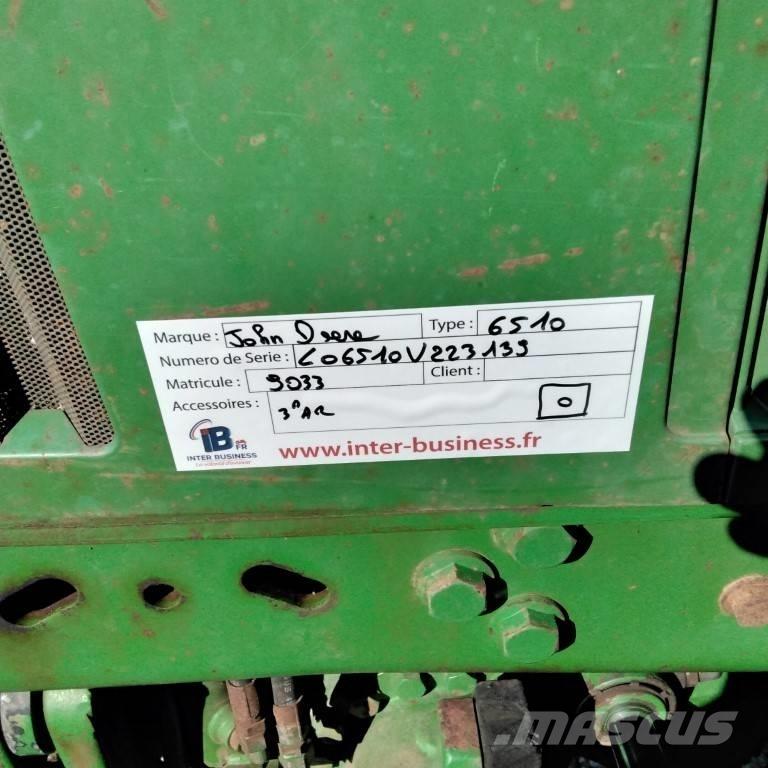 John Deere 6510 Tracteur