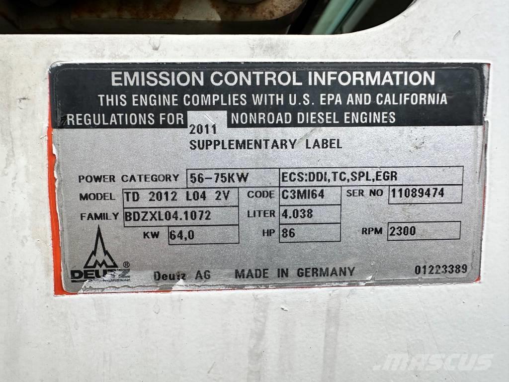 Hamm DV 70 VV Rouleaux tandem