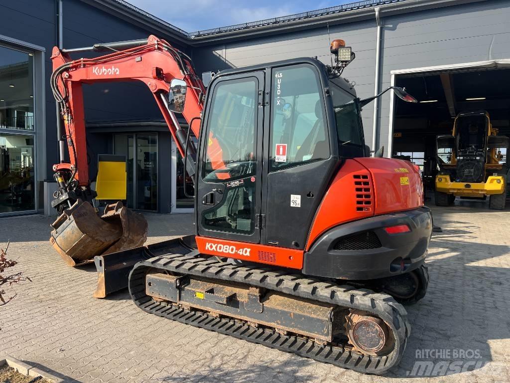 Kubota KX 080-4 Mini pelle 7t-12t
