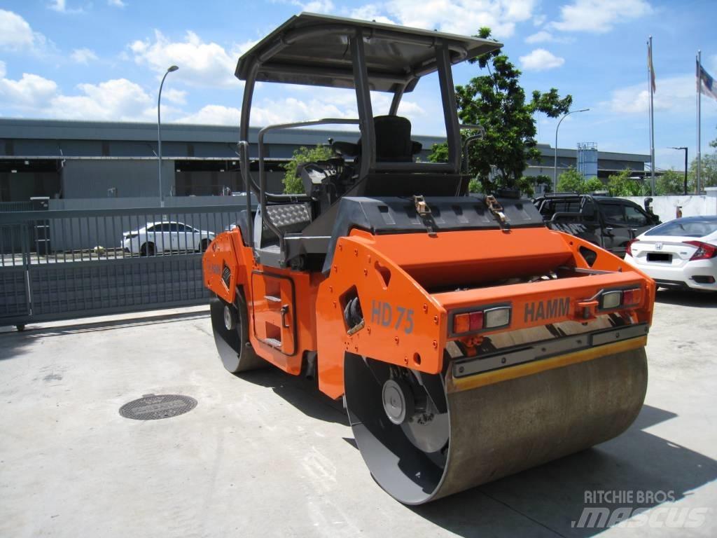 Hamm HD 75 Rouleaux tandem