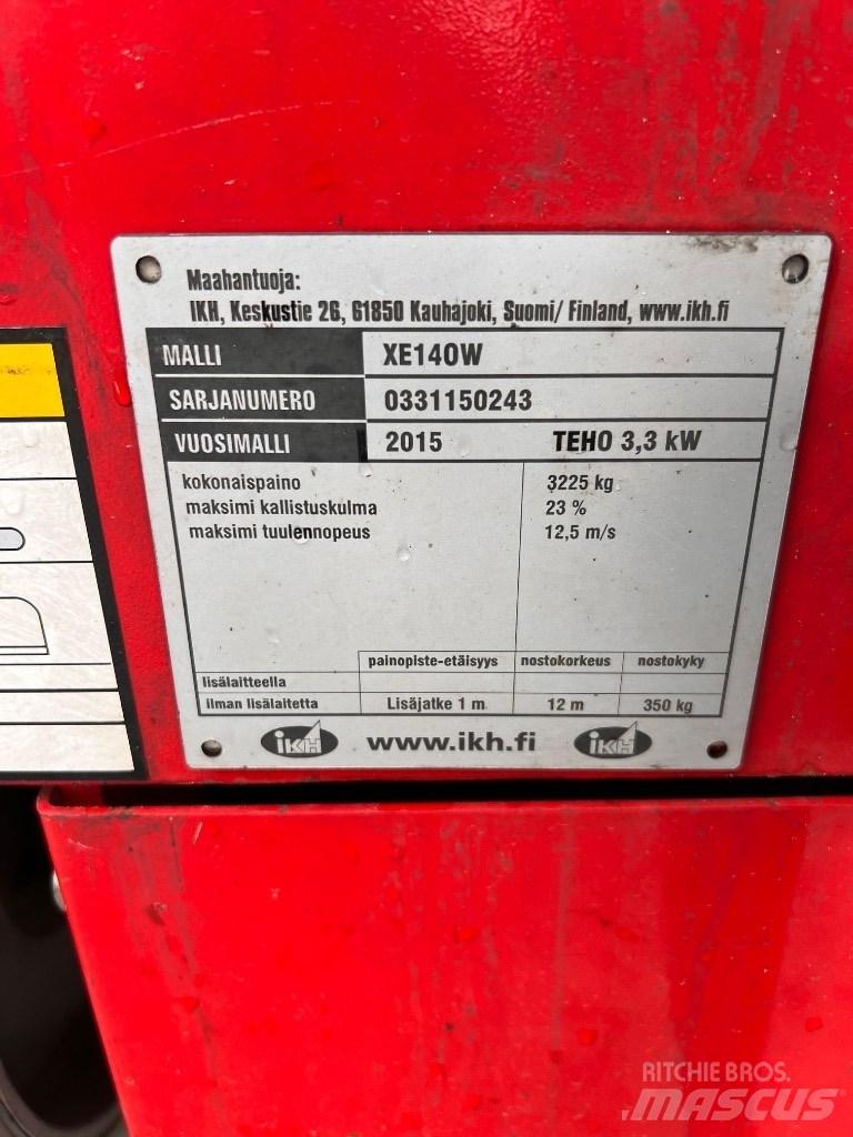 Mantall XE140W Nacelle ciseaux