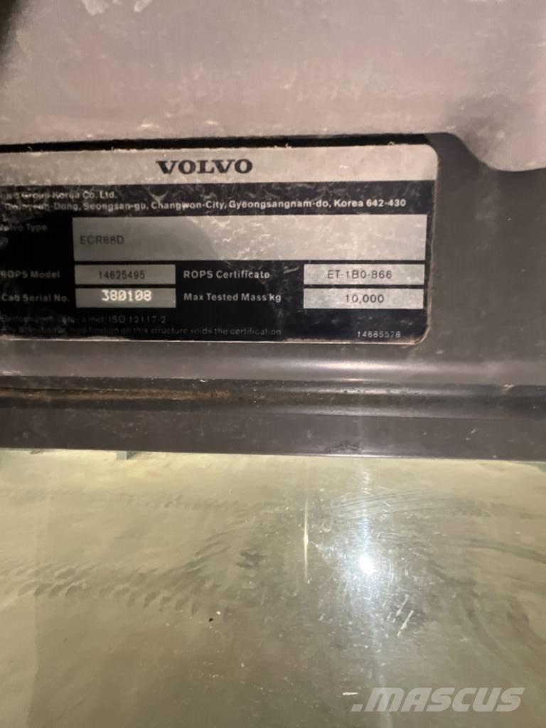 Volvo ECR 88 D Cabine
