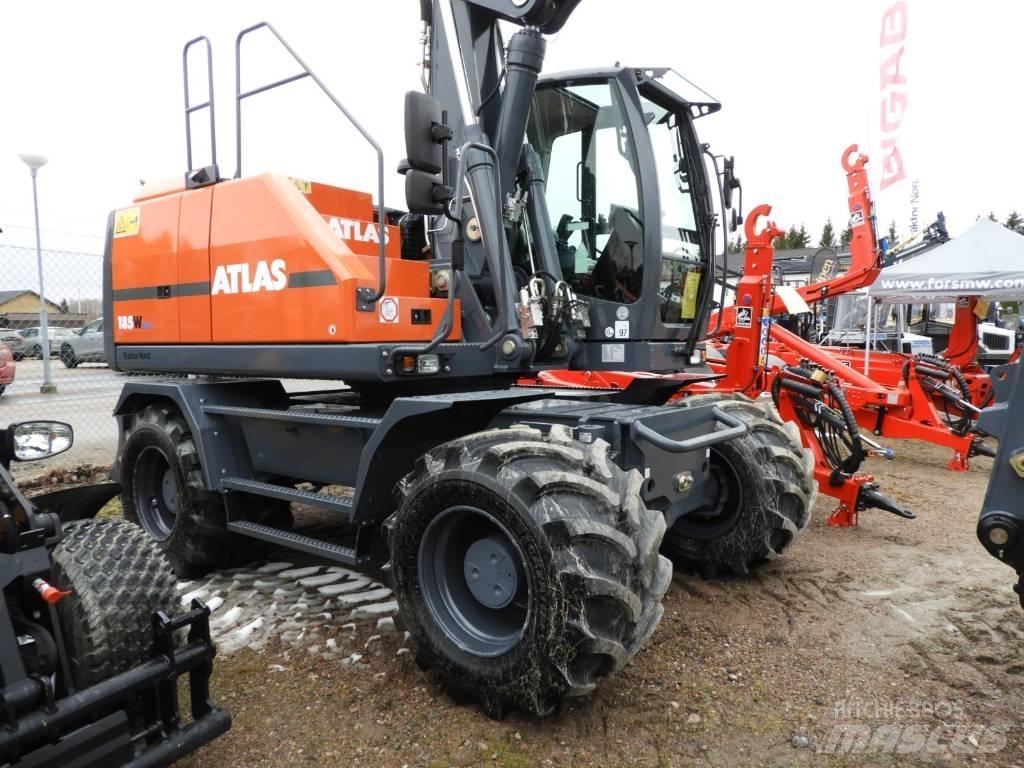 Atlas 185W Pelle sur pneus