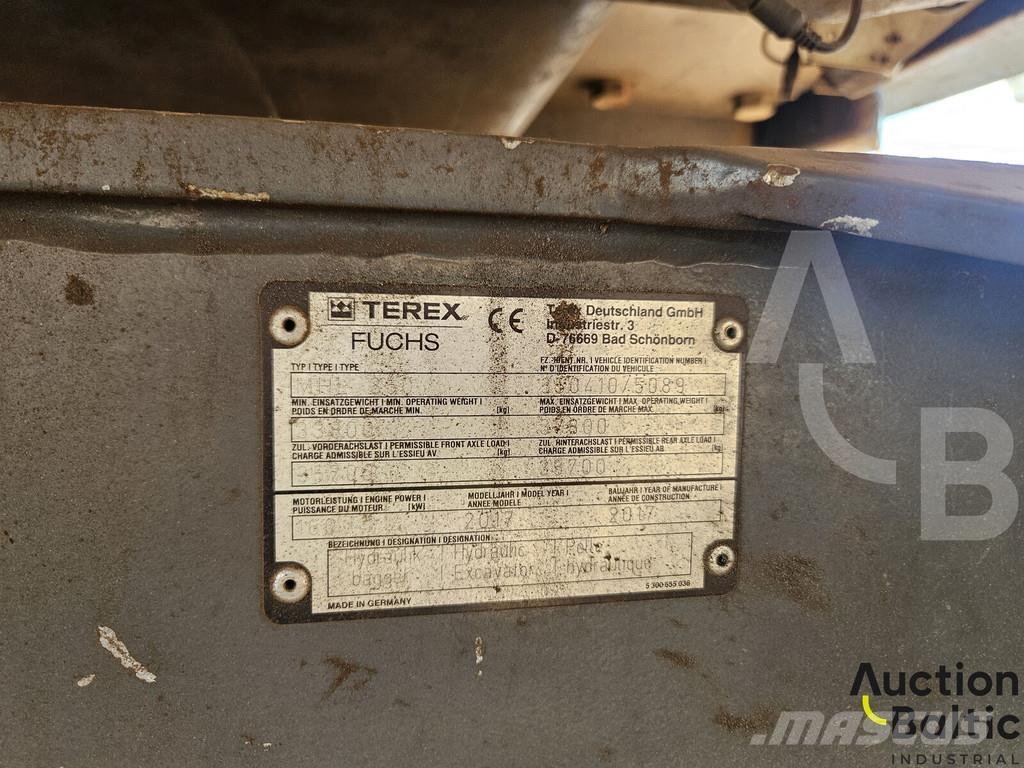 Fuchs MHL 350 Pelle sur pneus