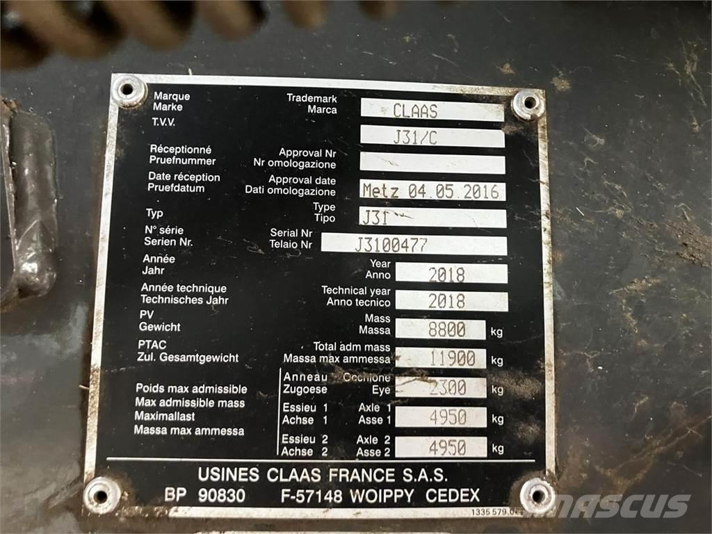 CLAAS 5200 FC Presse cubique