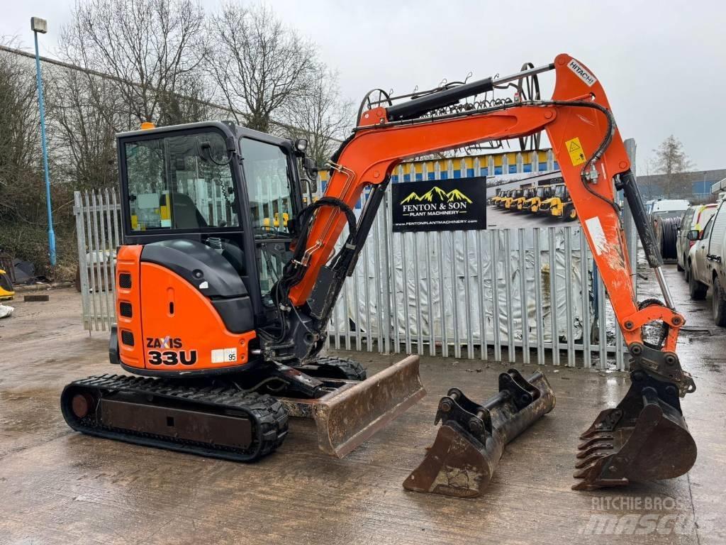 Hitachi ZX 33 U Mini pelle < 7t