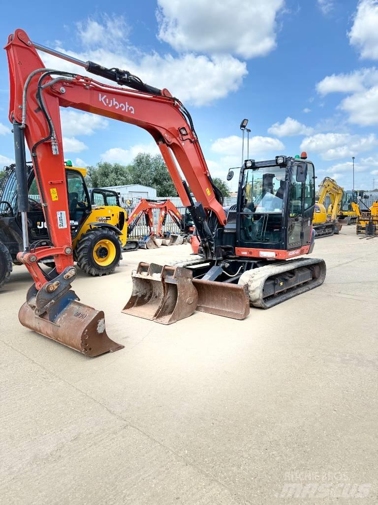 Kubota KX 080-4 Mini pelle 7t-12t