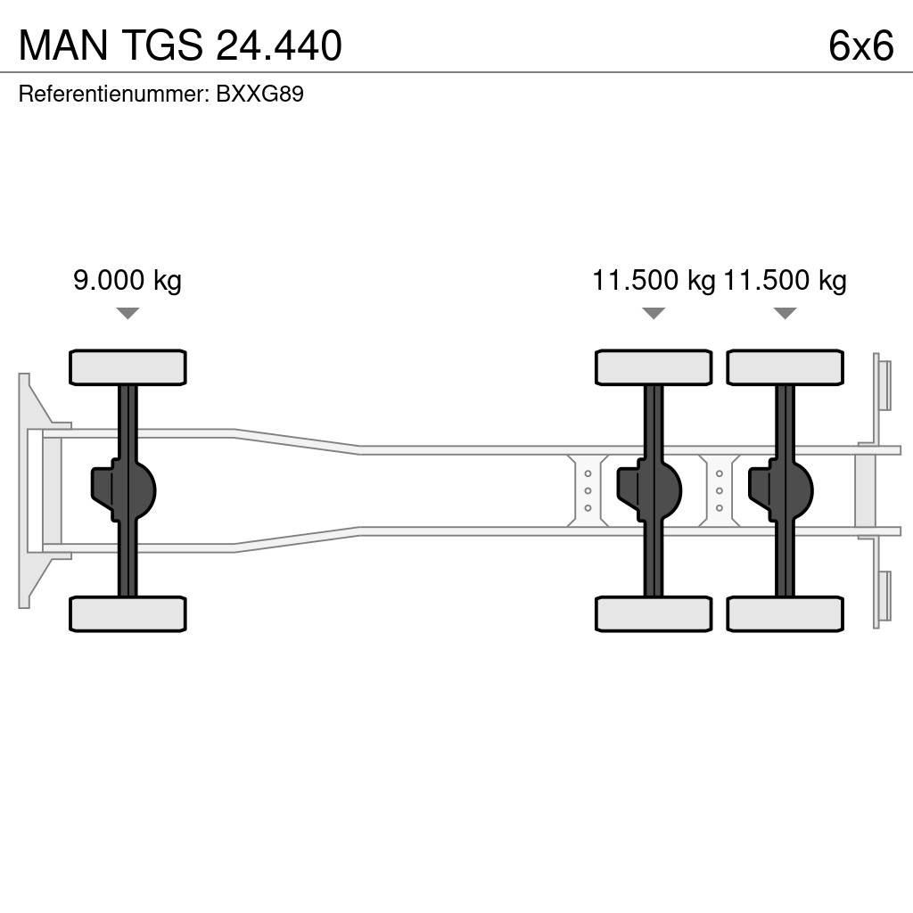 MAN TGS 24.440 Camion ampliroll