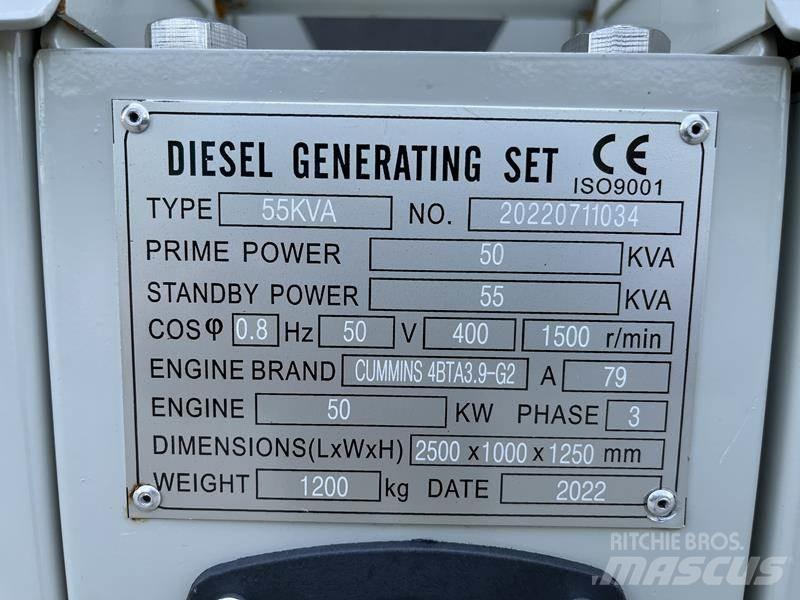 Cummins 55 kVA Générateurs diesel