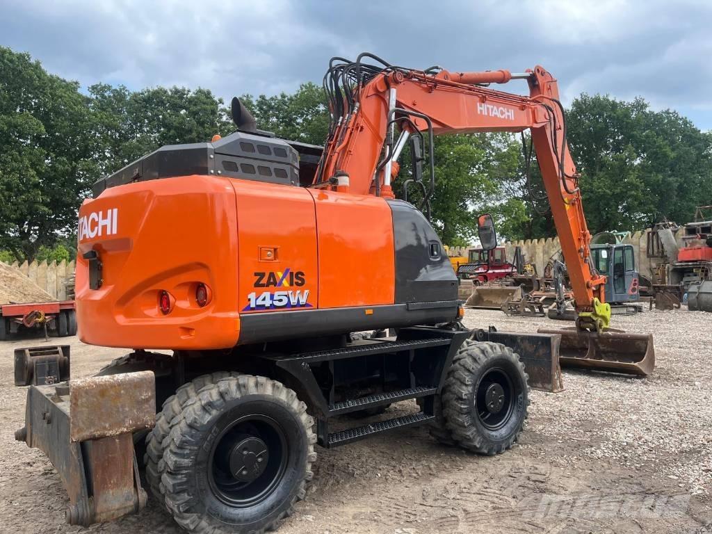 Hitachi ZX 145 W-6 Pelle sur pneus