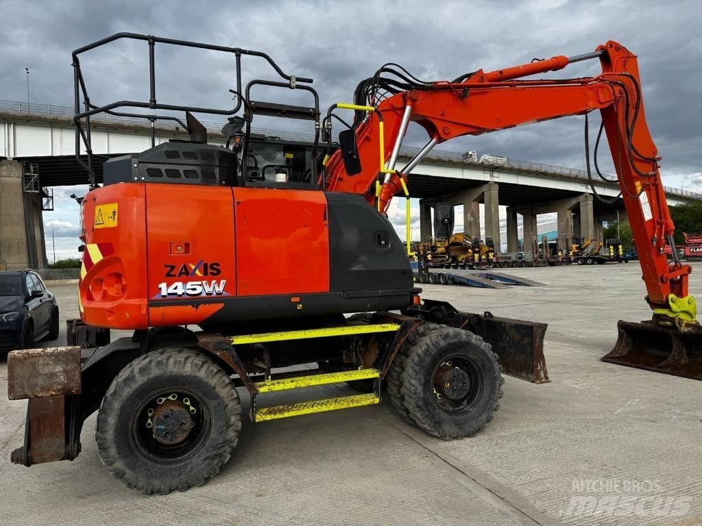 Hitachi ZX 145 W-6 Pelle sur pneus
