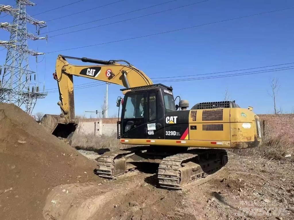 CAT 329 D2 Pelle sur chenilles