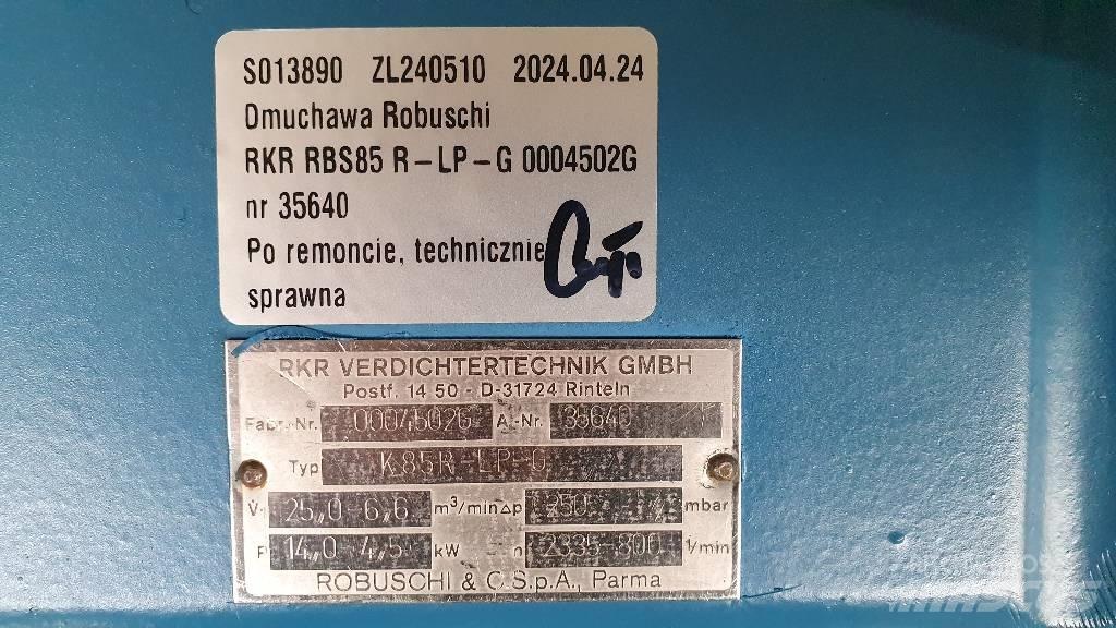 Robuschi RBS 85 Accessoires de compresseurs