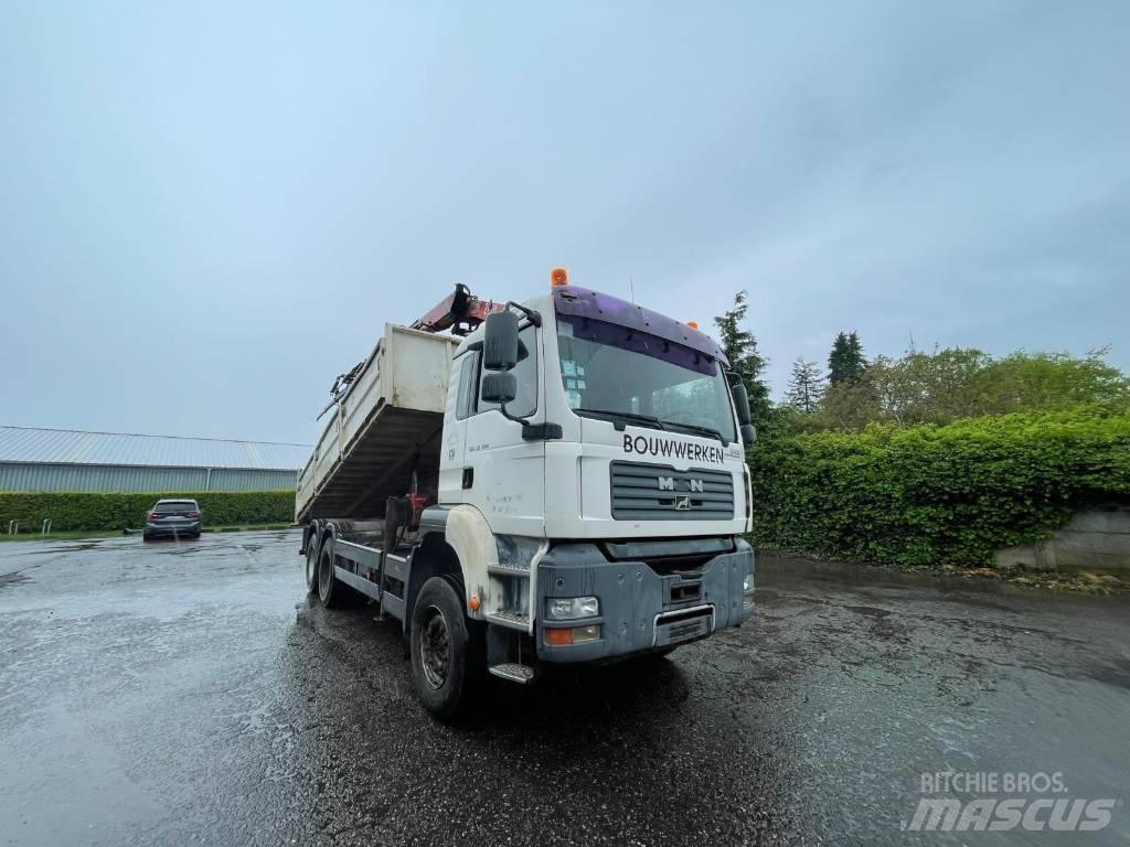 MAN TGA 33.390 Camion benne