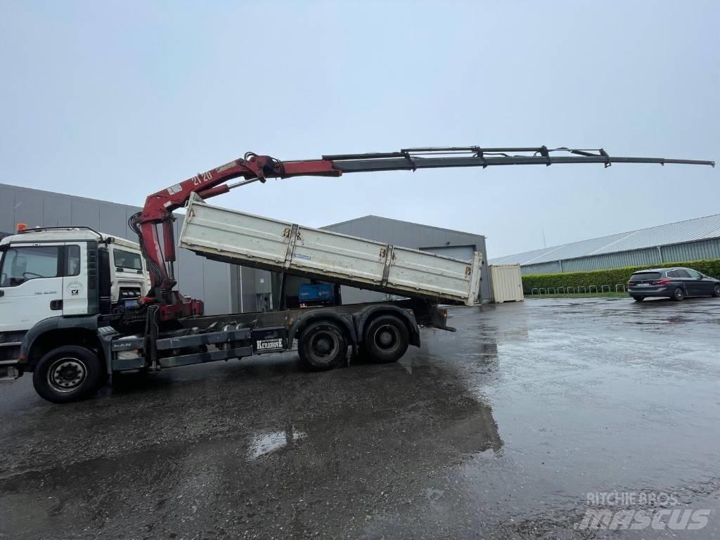 MAN TGA 33.390 Camion benne