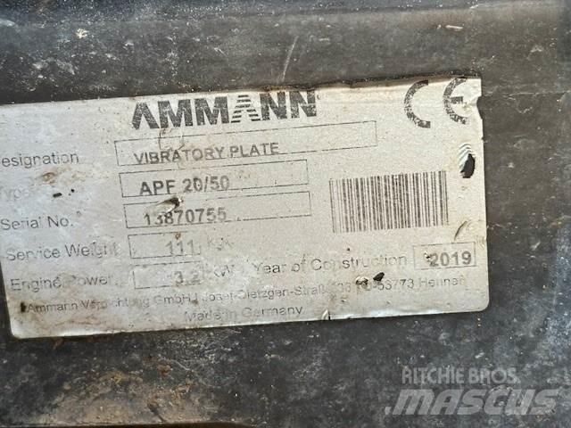 Ammann APF 20/50 Plaque vibrante
