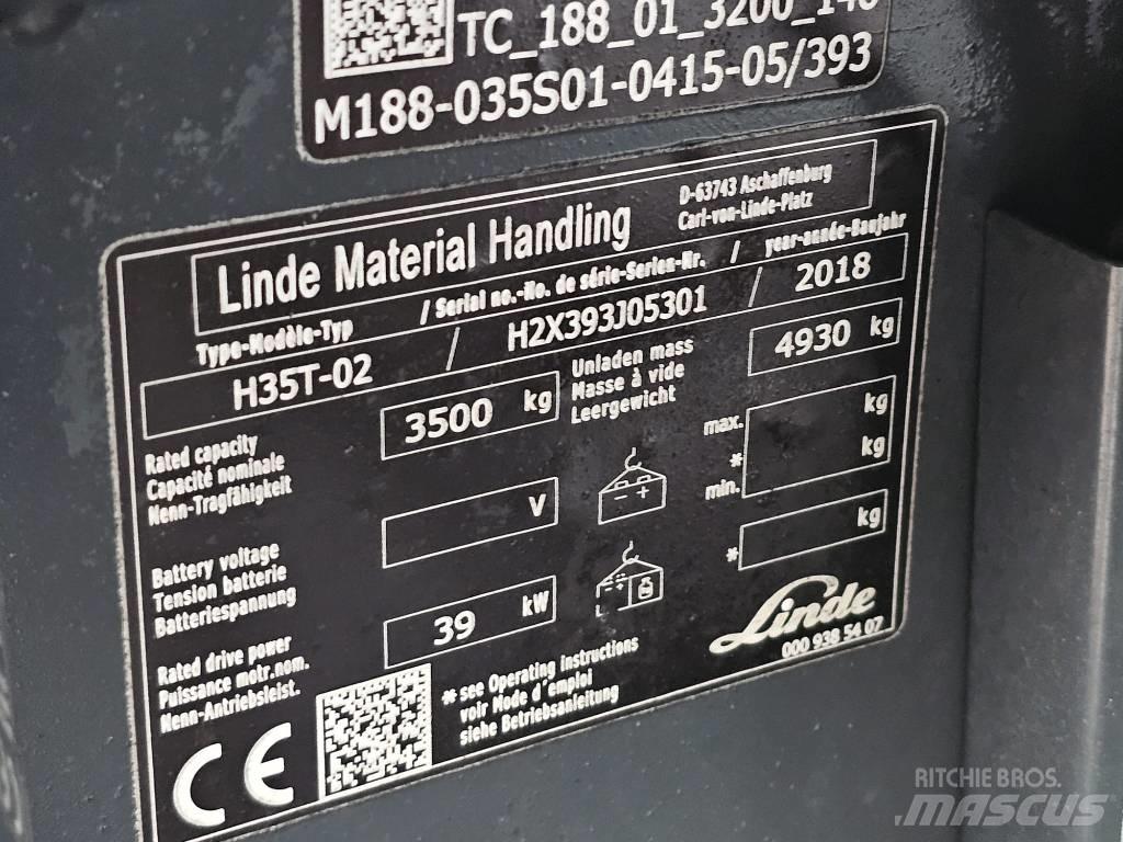 Linde H35T-02 Chariots GPL