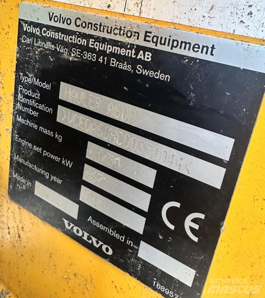 Volvo A 60 H Tombereau articulé