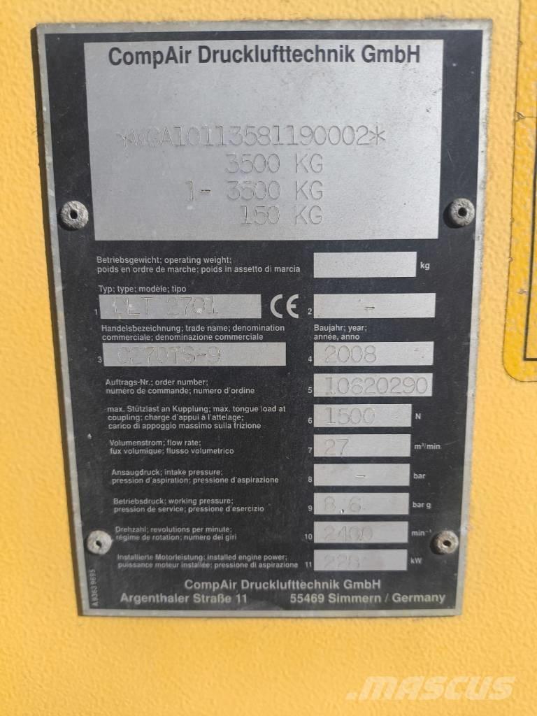 Compair DLT2701 Compresseur