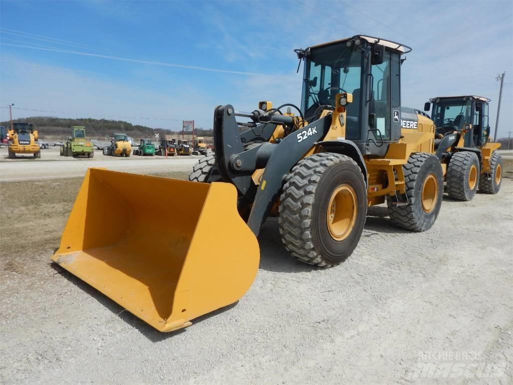 John Deere 524K Chargeuse sur pneus