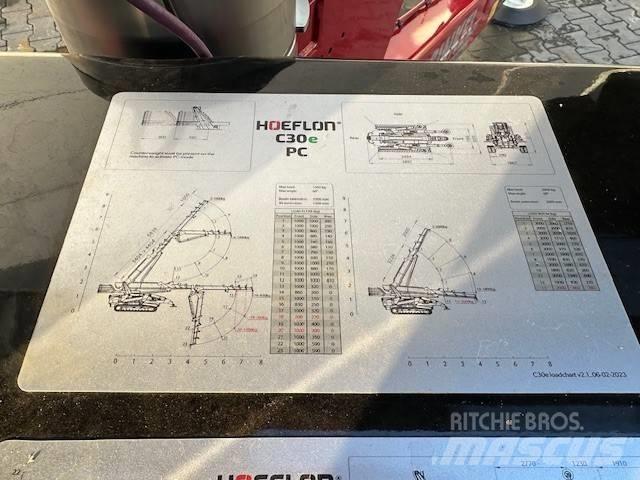 Hoeflon C30e Mini grue
