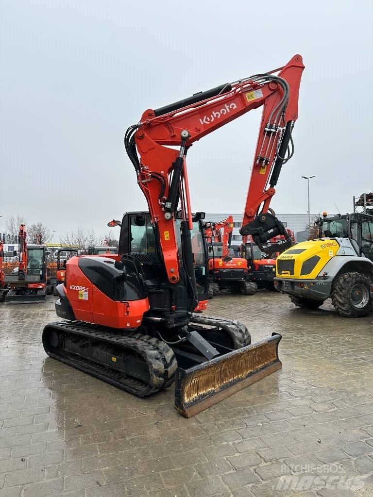 Kubota KX 085-5 2PGL Mini pelle 7t-12t