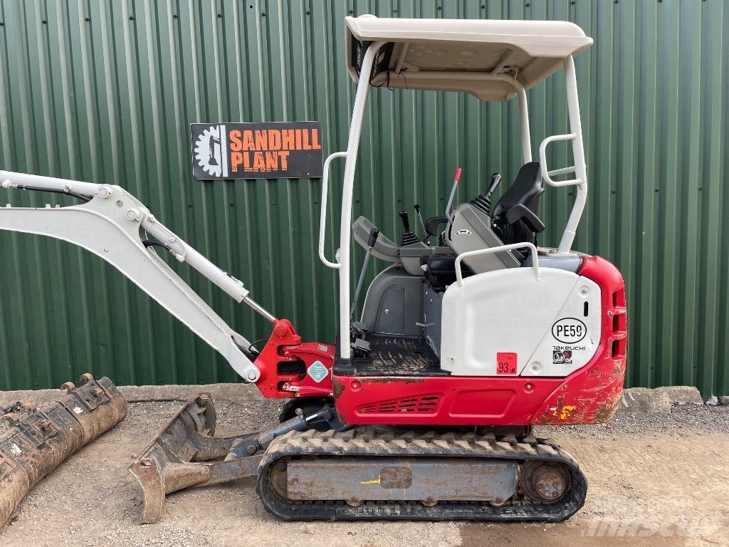 Takeuchi TB 216 Mini pelle < 7t