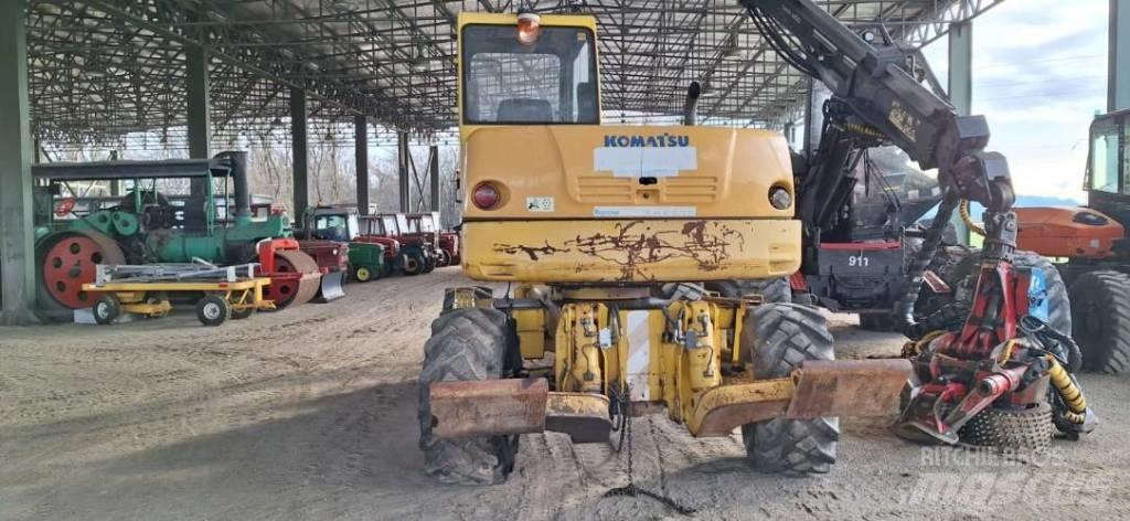 Komatsu PW 110 Pelle sur pneus