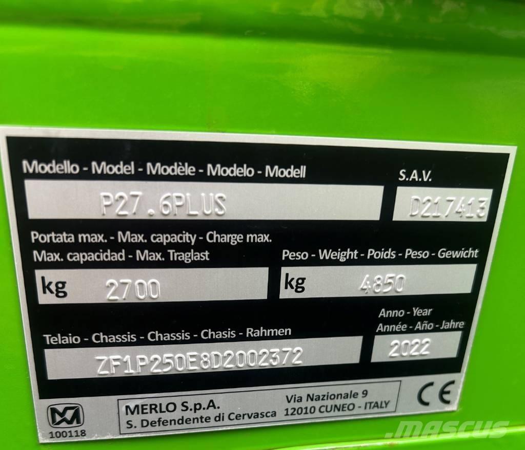 Merlo P 27.6 Plus Chariot télescopique