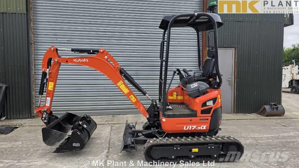 Kubota U 17-3a Mini pelle < 7t