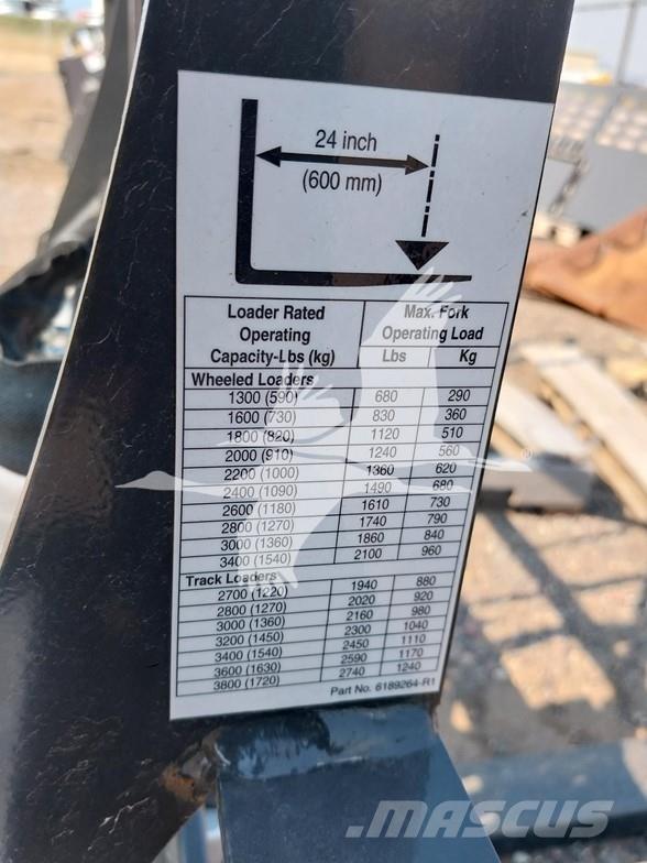 CASE 55A-FFB Fourches