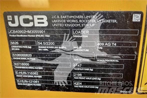 JCB 409 Chargeuse sur pneus