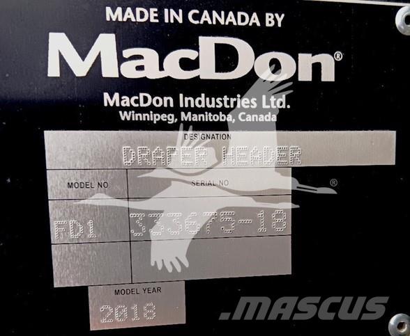 MAC DON FD145 Barre de coupe pour moissonneuse batteuse