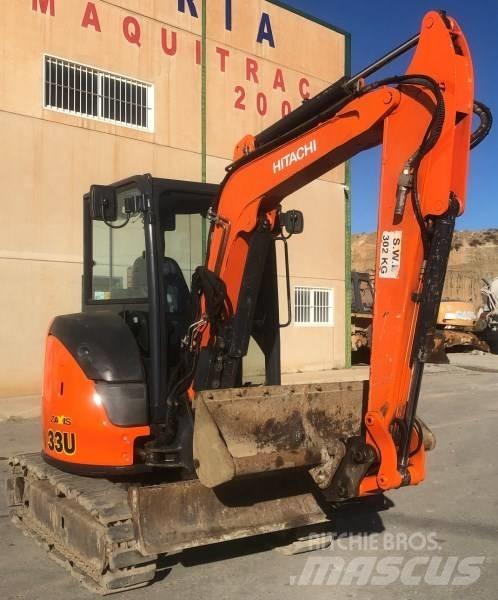 Hitachi ZX 33 U-5 A Mini pelle < 7t