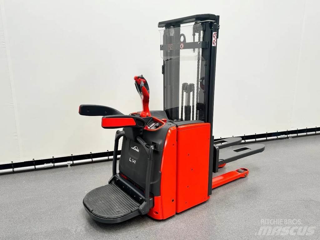 Linde L 14 AP Gerbeur accompagnant